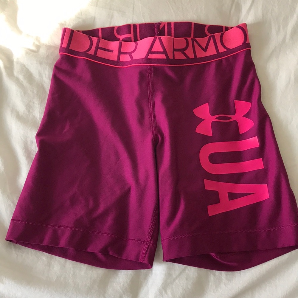 Pink/purple spandex’s